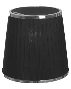 ORIVA Lampskärm Organza 14cm Svart/Krom