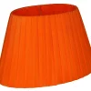 ORIVA Lampskärm Oval Organza 14/22cm Orange