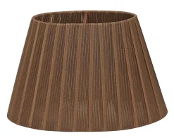 ORIVA Lampskärm Oval Organza 14/22cm Brun