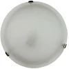 ORIVA Plafond 40cm Vit/Borstad Stål