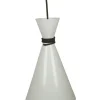 ORIVA Takpendel 22cm Vit/Svart