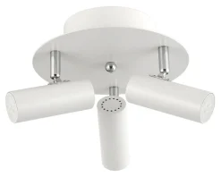 ORIVA Takspot Rund MiniGU10 3L 23cm Vit