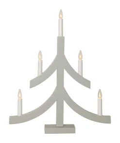 PAGOD Ljusstake 5L 47,5cm Grå