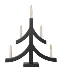 PAGOD Ljusstake 5L 47,5cm Grafit