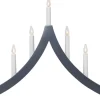 PAGOD Ljusstake 7L 40cm Grafit