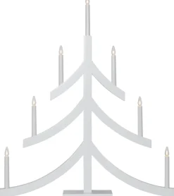 PAGOD Ljusstake 7L 79cm Vit