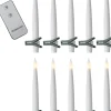 PAULINA LED-Antikljus 15,5cm Vit