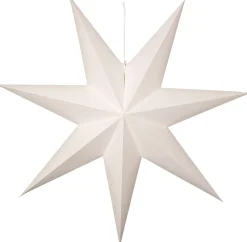 PLAIN Pappersstjärna 90cm Vit