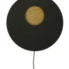 PLANET Vägglampa LED 28cm Svart/Guld