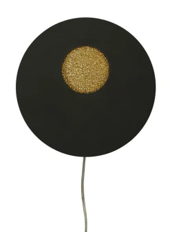 PLANET Vägglampa LED 28cm Svart/Guld