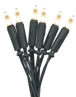 P-LED INDOOR Ljusslinga 5,1m 35LED Varmvit/Grön