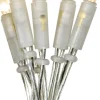 P-LED Ljusslinga Inomhus 2,85m 20LED Varmvit Transparent