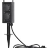 PLUGGE Förgrening 34cm Svart IP44