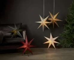 POINT Pappersstjärna 60cm Röd