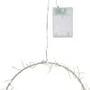 POPPY Hängande dekoration Batteri 20cm Silver