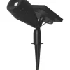 POWERSPOT Solcells-spotlight 15cm Svart IP44