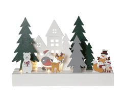 PUZZEL Ljusstake Batteri 7L 25cm