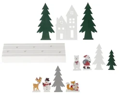PUZZEL Ljusstake Batteri 7L 25cm