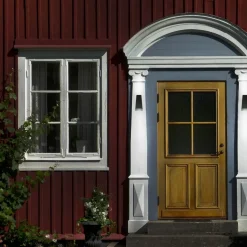 RIGEL Vägglampa Ute 17cm Mörkgrå IP54