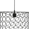 RING Taklampa 40cm Mattsvart