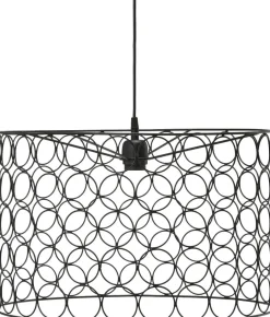 RING Taklampa 50cm Mattsvart