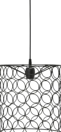 RING Taklampa 30cm Mattsvart