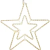 ROPEART Stjärna Siluett 71cm Vit