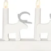 RUDOLF Ljusstake 4L 43cm Vit