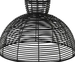 RUNDE Lampskärm 47cm Svart