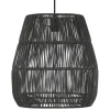 SAIGON Taklampa Utomhus FlexOut 38cm Svart Rotting