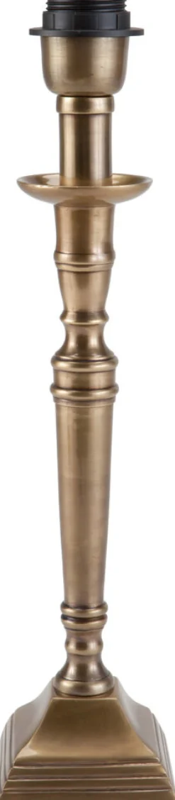 SALONG Lampfot 33cm Antikmässing