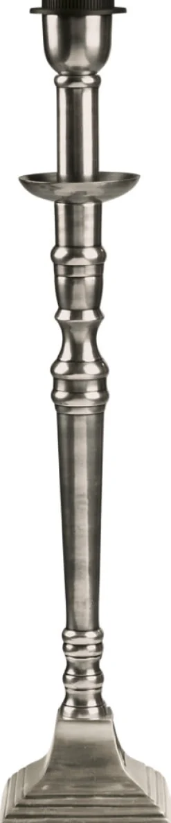 SALONG Lampfot 42cm Antiksilver
