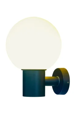 SALTVIK Vägglampa Ute 28cm Svart IP44
