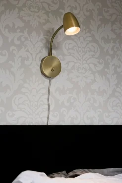 SANDNES Vägglampa 24cm Antik