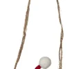 SANTA Inomhusdekoration Batteri 50cm Röd