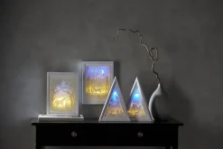 SCENERY Dekoration Stuga 30,5cm Vit