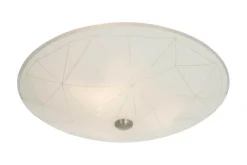 SEKTOR Plafond 42cm Vit/Stål