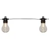 SELECTA Ljusslinga 7,2m 10LED Varmvit/Svart