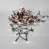 SERIE LED Ljusslinga Crispy Ice White 360L 25,2m Svart