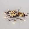 SHINY WARMWHITE Ljusslinga 3m 40LED Varmvit/Svart IP44