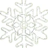 Siluett Snöflinga Neoled Vit