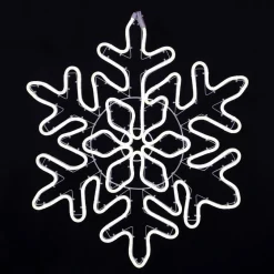 Siluett Snöflinga Neoled Vit