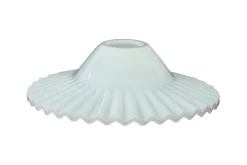 SILVIA Glasskärm 21,5cm Opalvitt glas