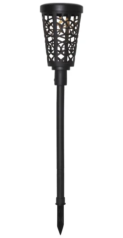 SINNIA Solcells-pollare 62cm Svart