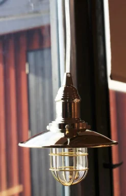 SKEPPAR Fönsterlampa 15cm Mässing