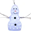 Snögubbe 38 cm Crystalo Dekorationsfigur