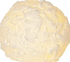 SNOWBALL LED-Blockljus 2-Pack Batteri 8cm Vit