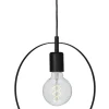 SPARTAN RINGO Fönsterlampa 30cm Svart