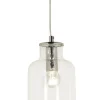 SPECERI Taklampa 22cm Krom/Klar