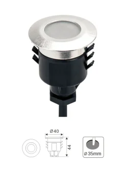 SPECTRUM Decklight 4cm 5-Pack 12V IP65
